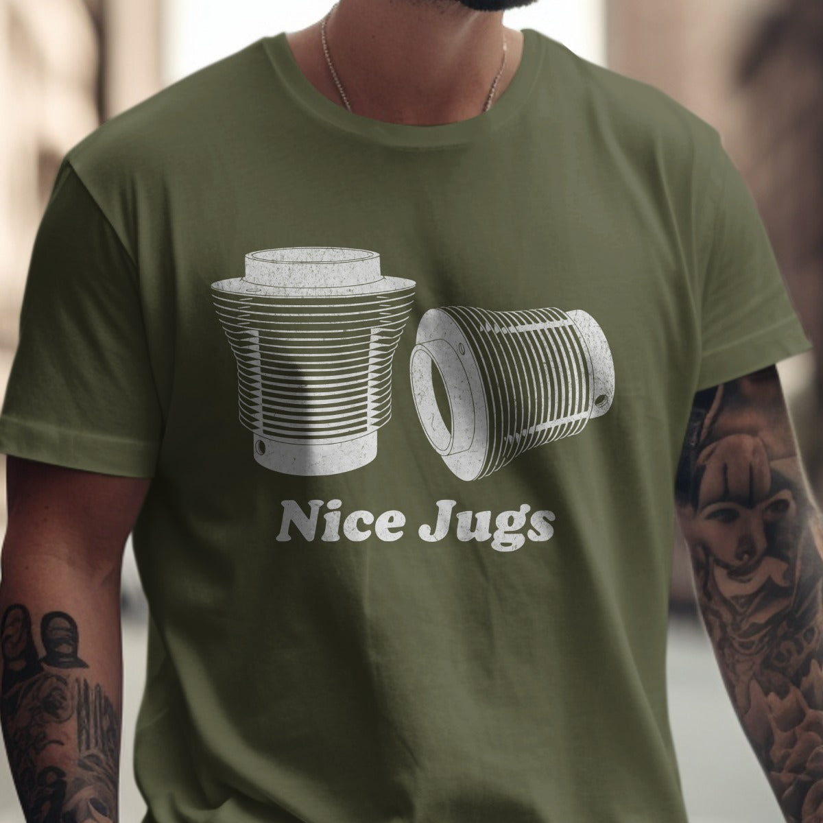 Nice Jugs Graphic Printed T-Shirt product type