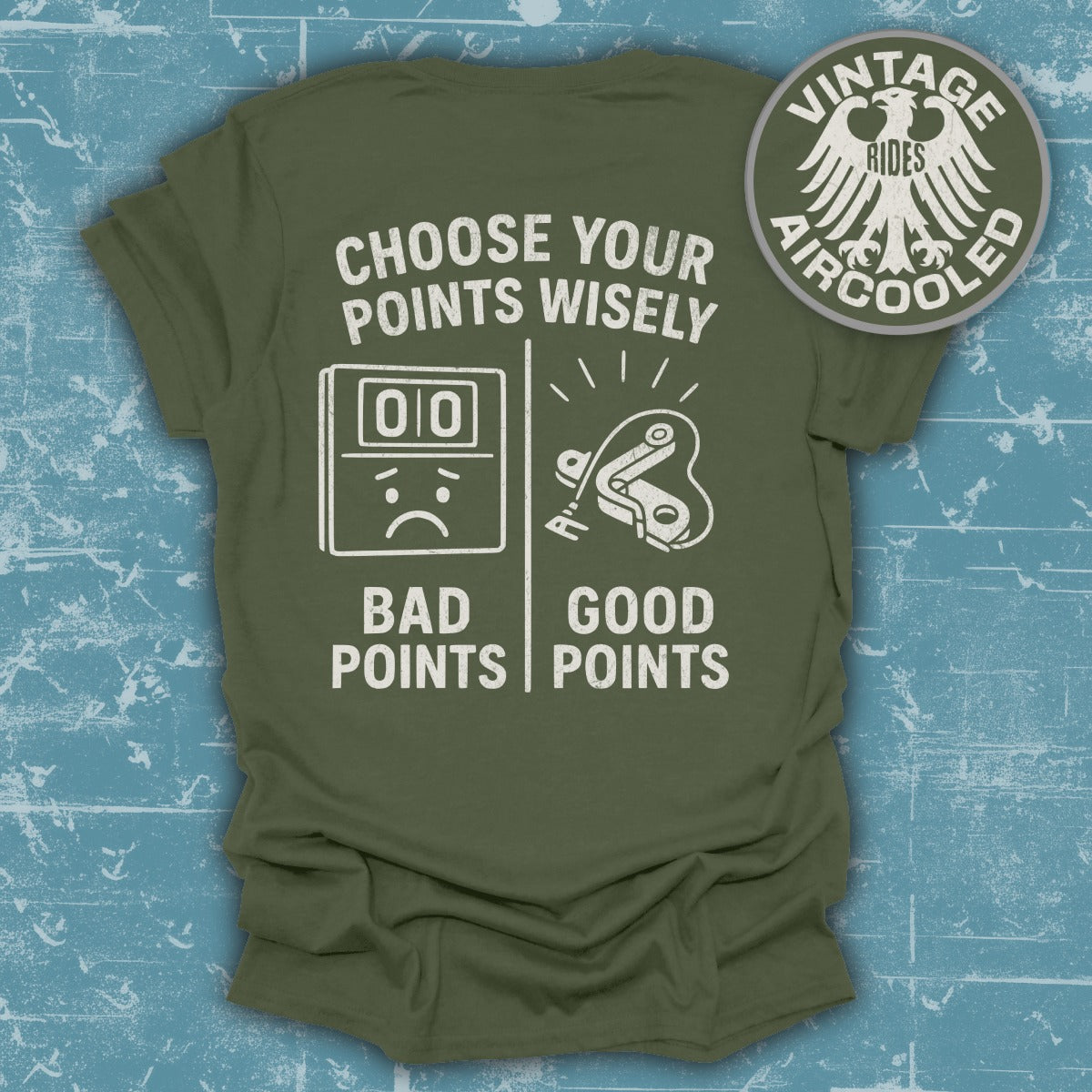 Choose Your Points Wisely Vintage Rides product