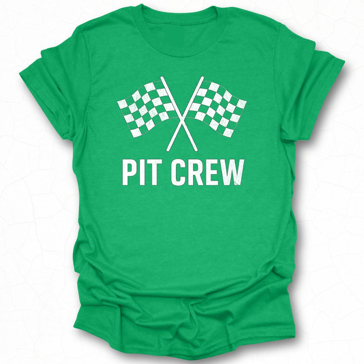 Pit Crew Racing Themed Graphic T-shirt