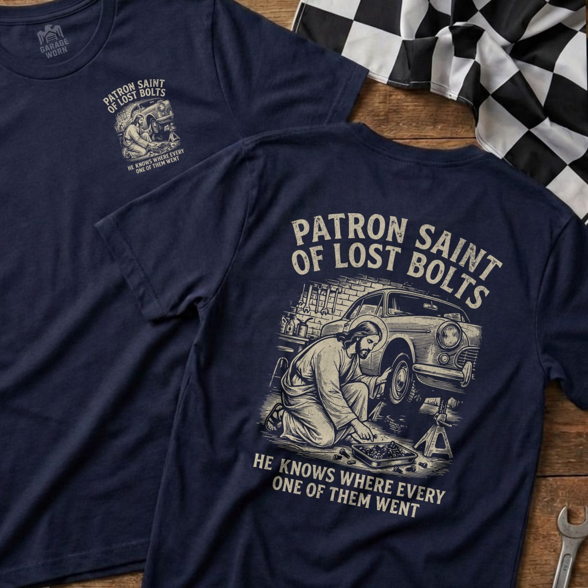 Patron Saint Of Lost Bolts He Knows product type