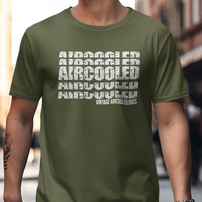 Vintage Aircooled Rides Graphic Tee Shirt product type