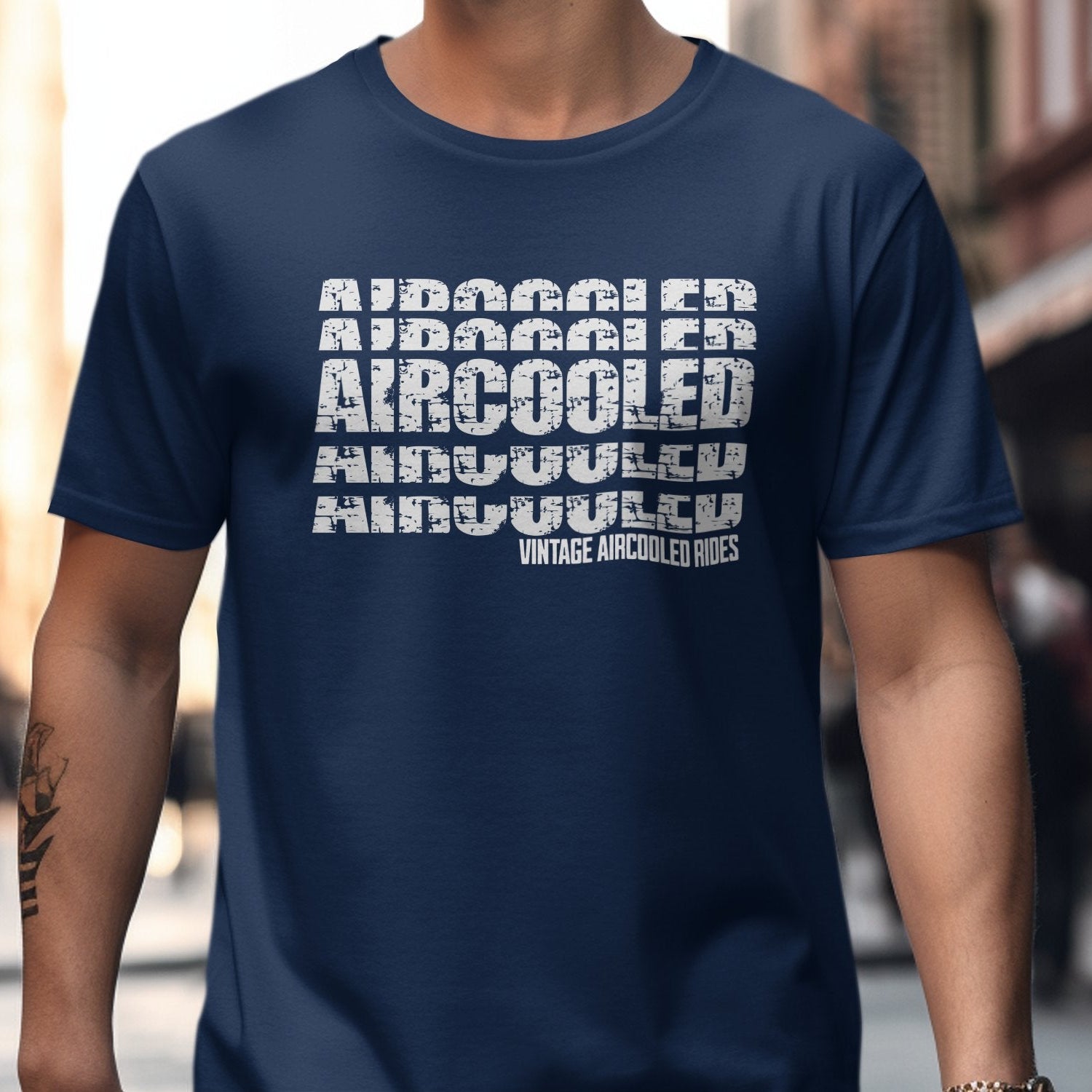 Vintage Aircooled Rides Graphic T-shirt product