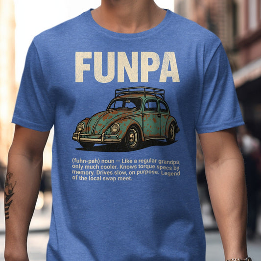Funpa Like a Regular Grandpa Funny T-Shirt product type