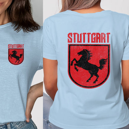 Stylish Stuttgart Horse Graphic T-shirt product