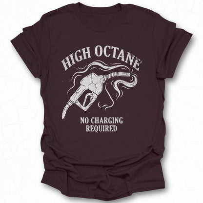High Octane No Charging Required Graphic Tee