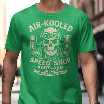 Air-Kooled Speed Shop Portland Tee product type
