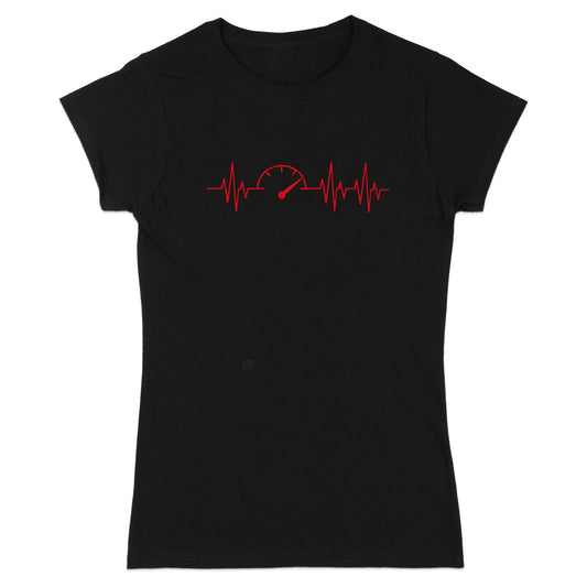 Heartbeat Speedometer Design Women's T-Shirt product