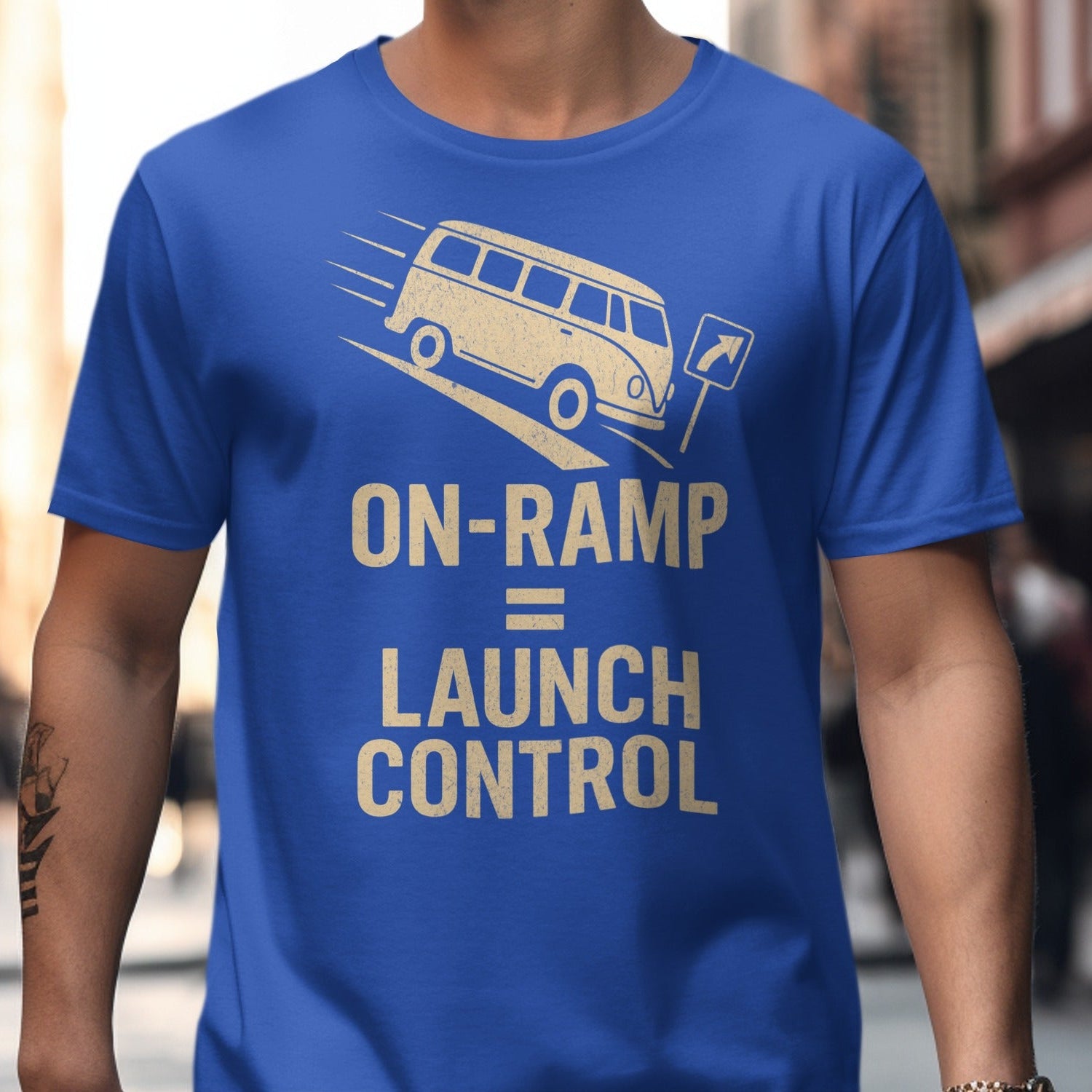 On-Ramp Launch Control Funny Graphic T-Shirt product