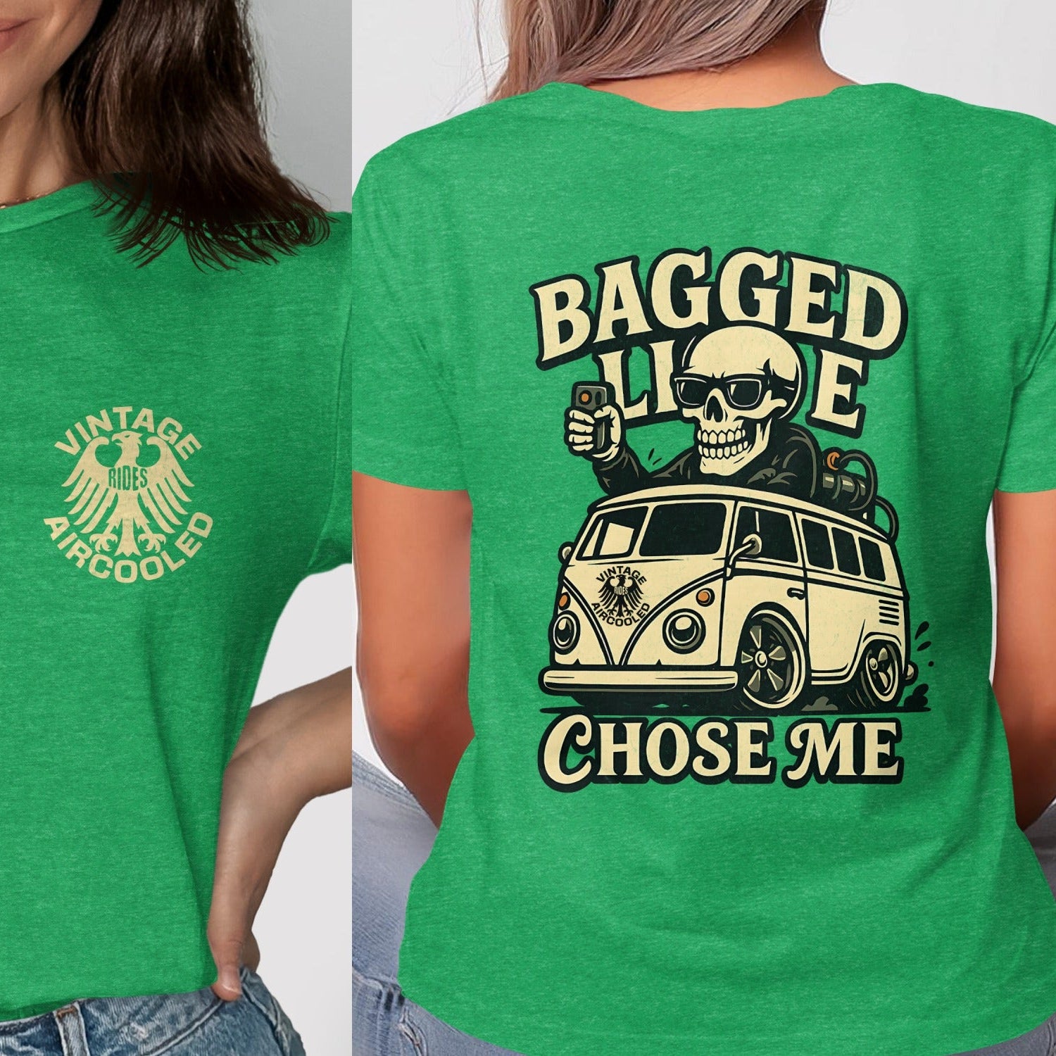 Vintage Aircooled Bagged Life Chose Me T-shirt product