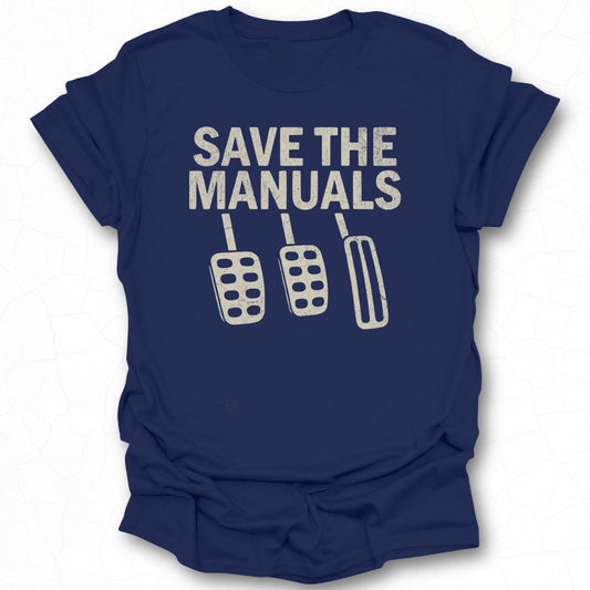 Save The Manuals Graphic Tee Product