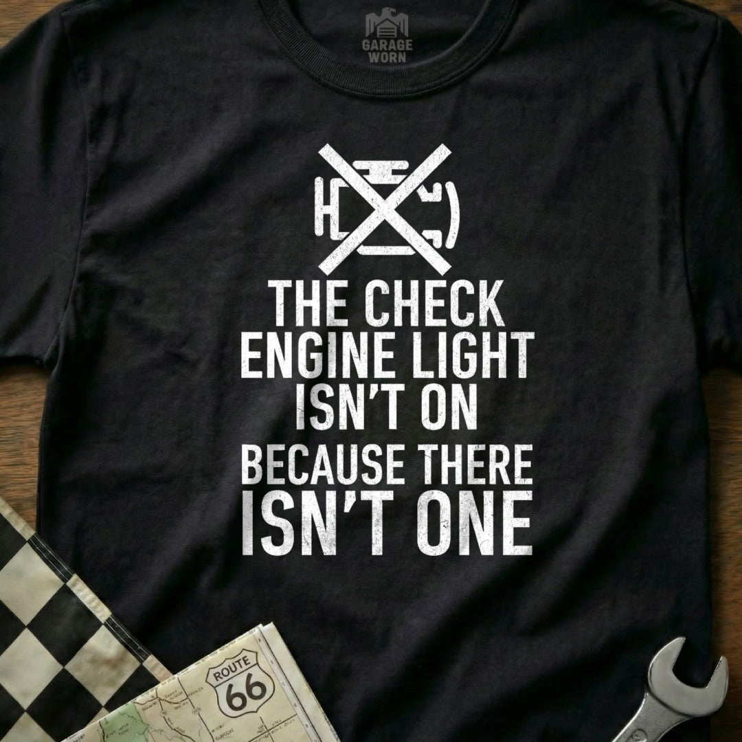 The Check Engine Light Isn't On Because There Isn't One