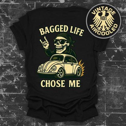 Bagged Life Chose Me Vintage Car Shirt product