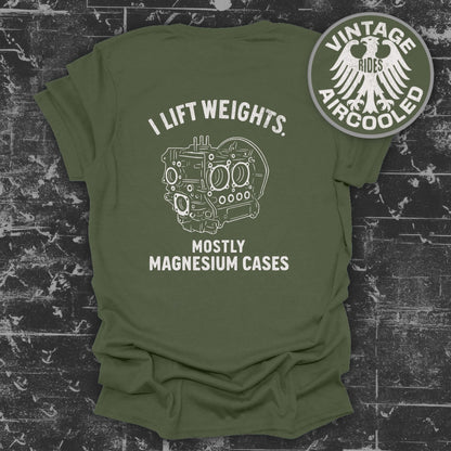 I Lift Weights Mostly Magnesium Cases Vintage Shirt