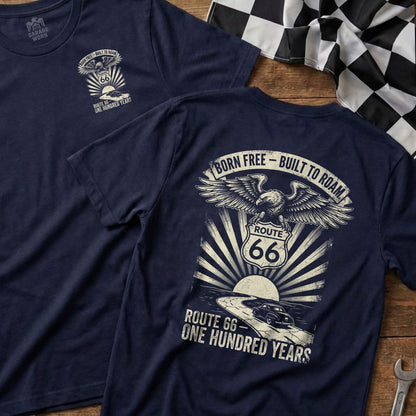 Born Free Built to Roam Route 66 One Hundred Years product type