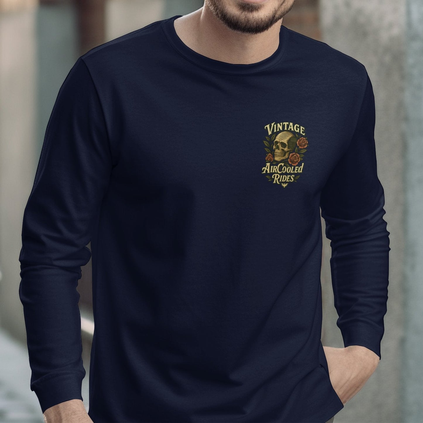 Vintage AirCooled Rides Long Sleeve Shirt product type