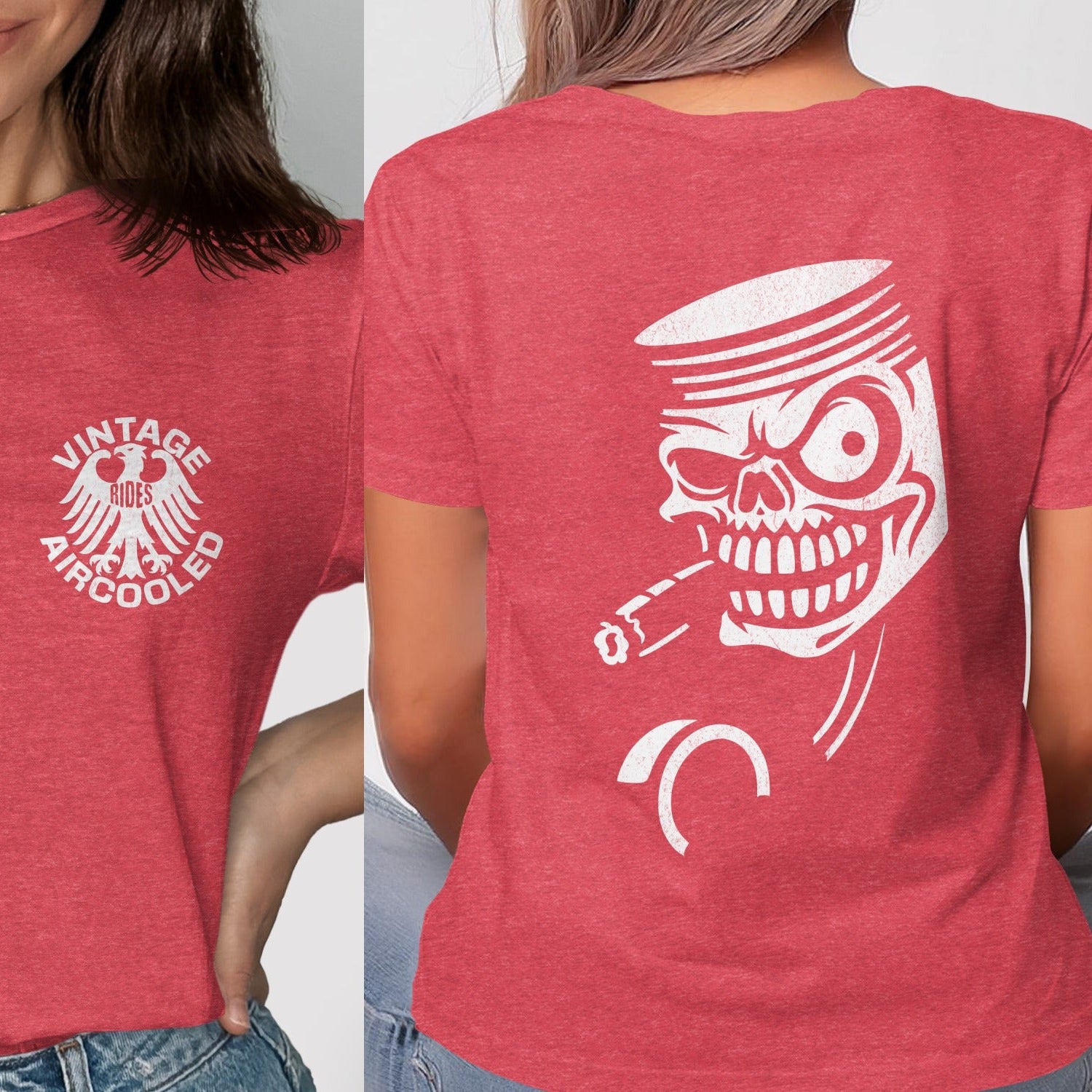 Vintage Aircooled 1985 Red Graphic Tee product type