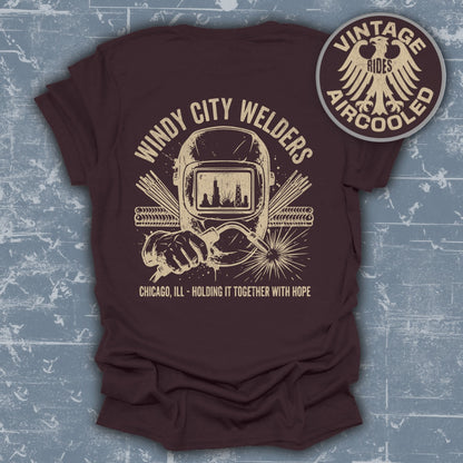 Windy City Welders Chicago Ill Holding It Together Shirt