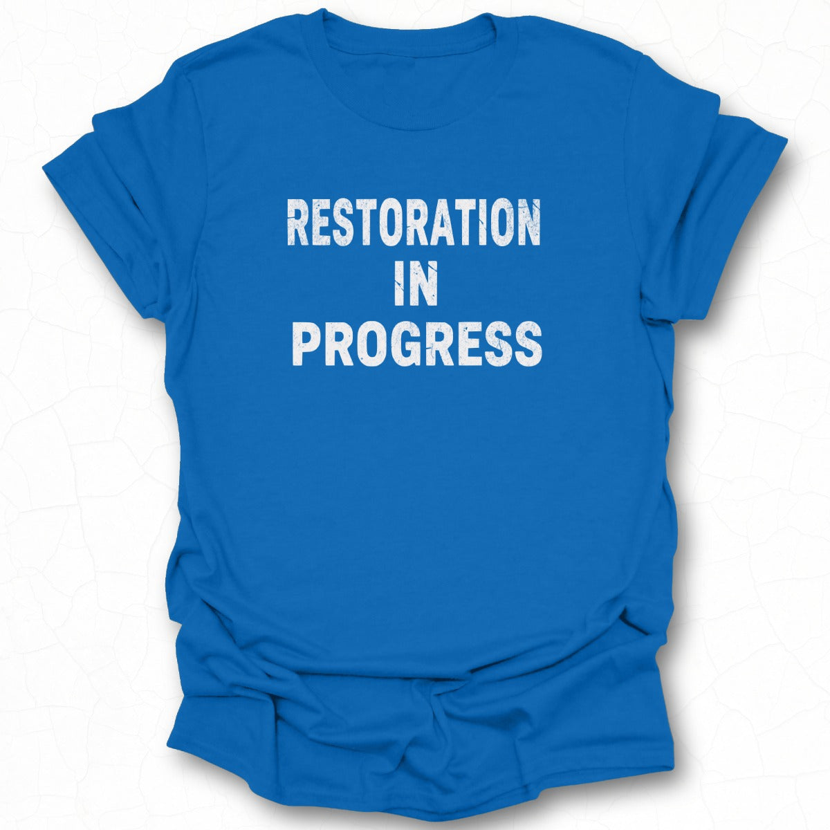 Restoration in Progress Printed T-shirt