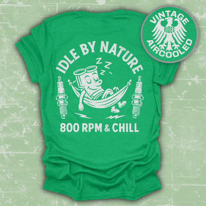 Idle By Nature RPM and Chill Graphic T-Shirt product