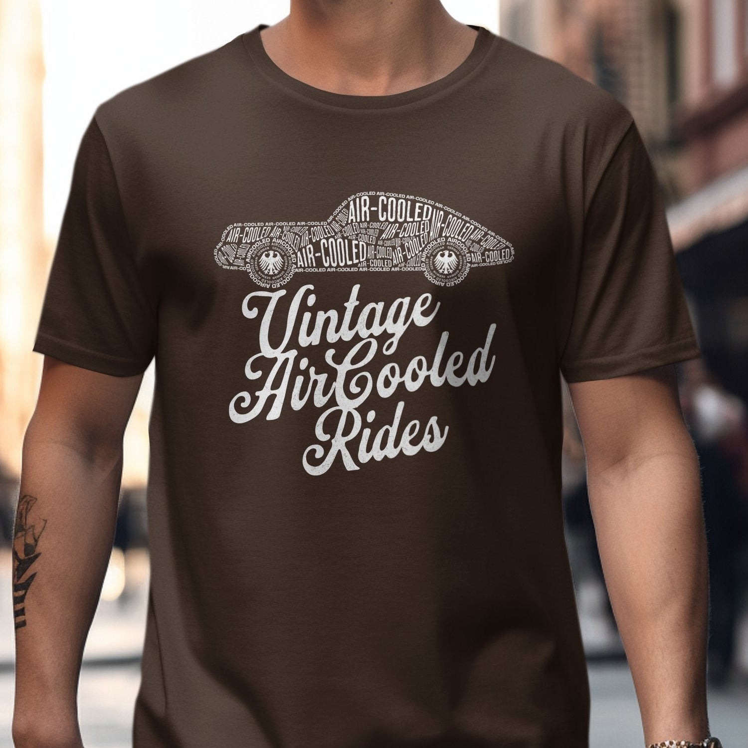 Vintage Air Cooled Rides Graphic T-Shirt product