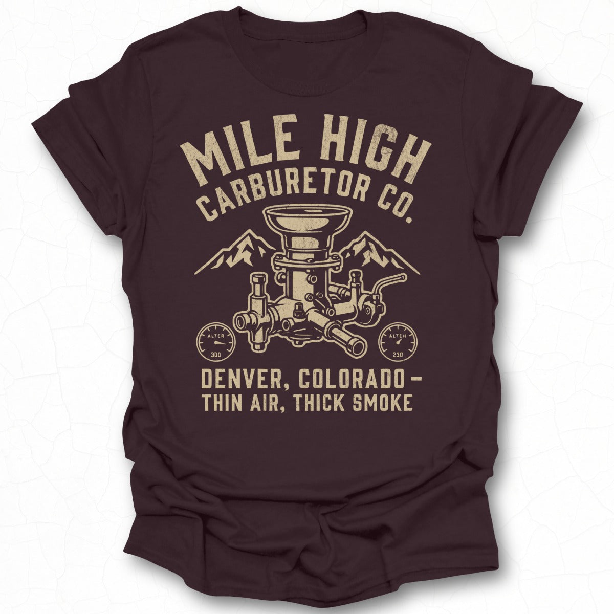 Mile High Carburetor Co Denver Colorado Shirt