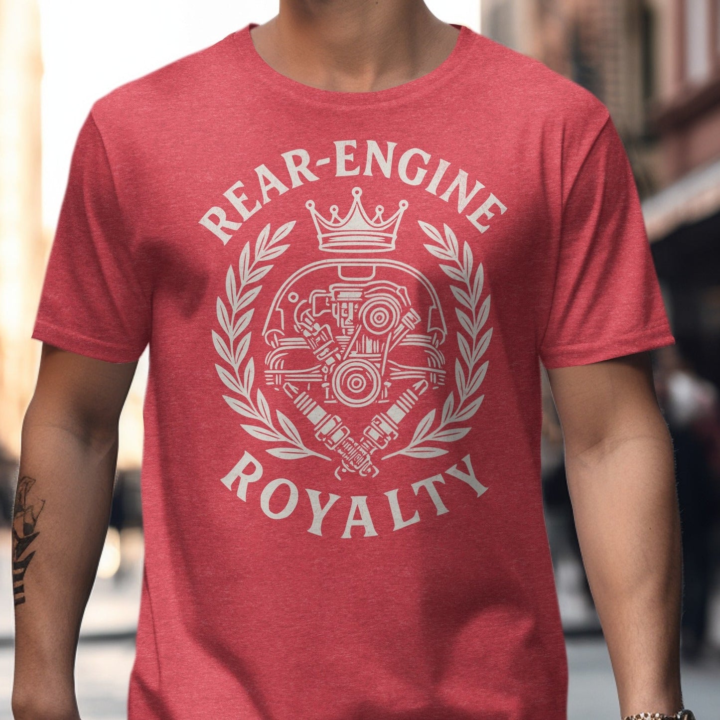 Rear-Engine Royalty Design Printed Fashion product