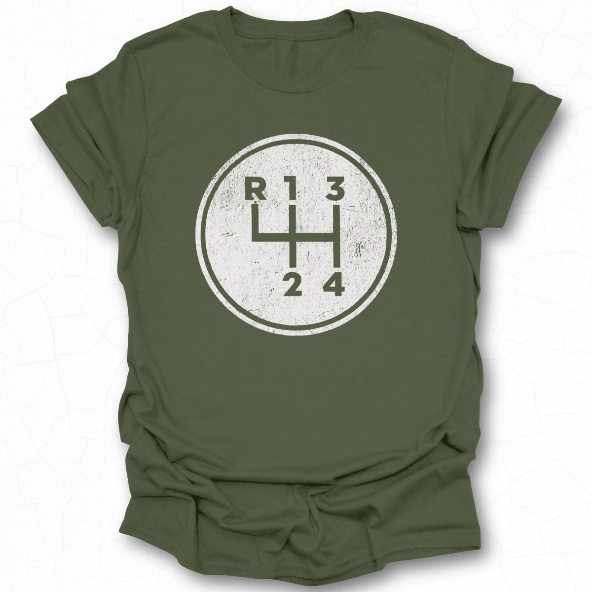 Vintage Gear Shift Graphic Unisex T-shirt
