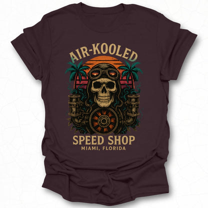 Air-Kooled Speed Shop Miami Florida t-shirt