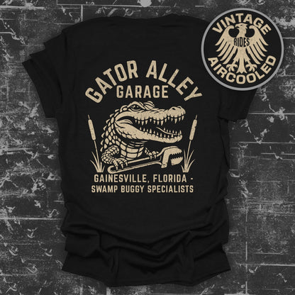 Gator Alley Garage Gainesville FL Swamp Buggy Specialists Shirt