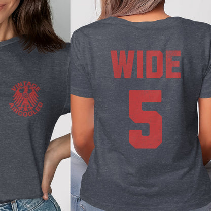 Vintage Aircooled Wide 5 Graphic Tee Shirt product
