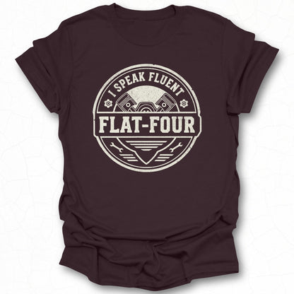I Speak Fluent Flat-Four Enthusiast Graphic t-shirt