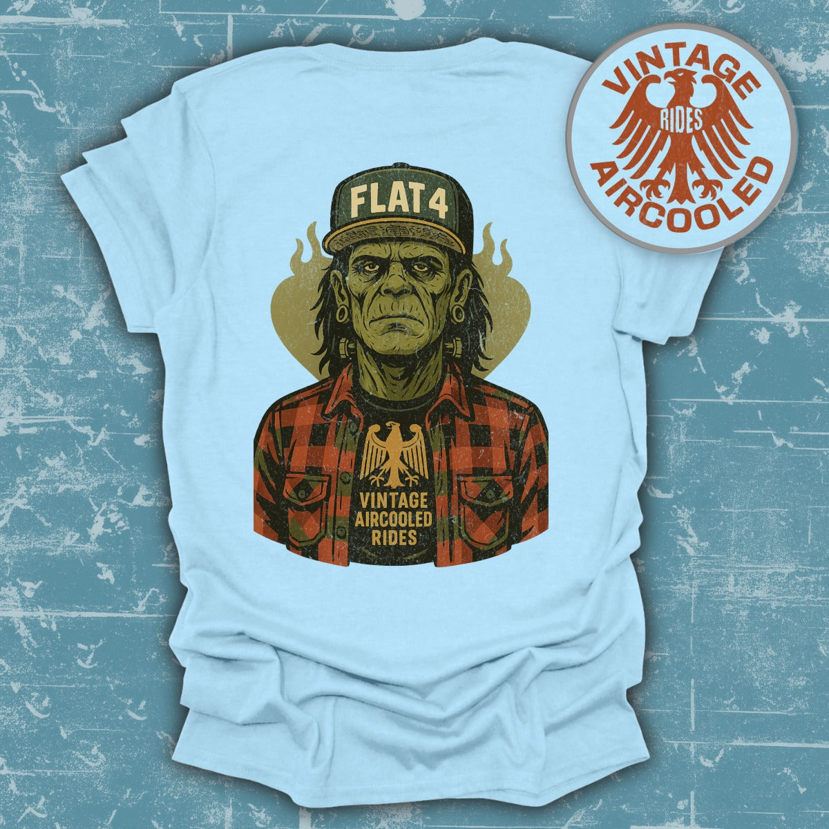 Unique Vintage Aircooled Rides Graphic T-Shirt product