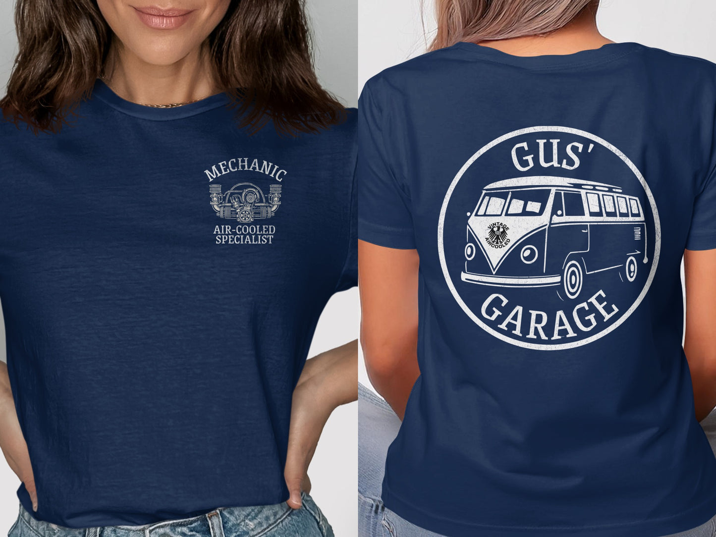 Mechanic Air Cooled Specialist GUS Garage T-shirt product type