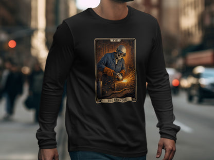 The Grinder Artwork Long Sleeve Shirt Product