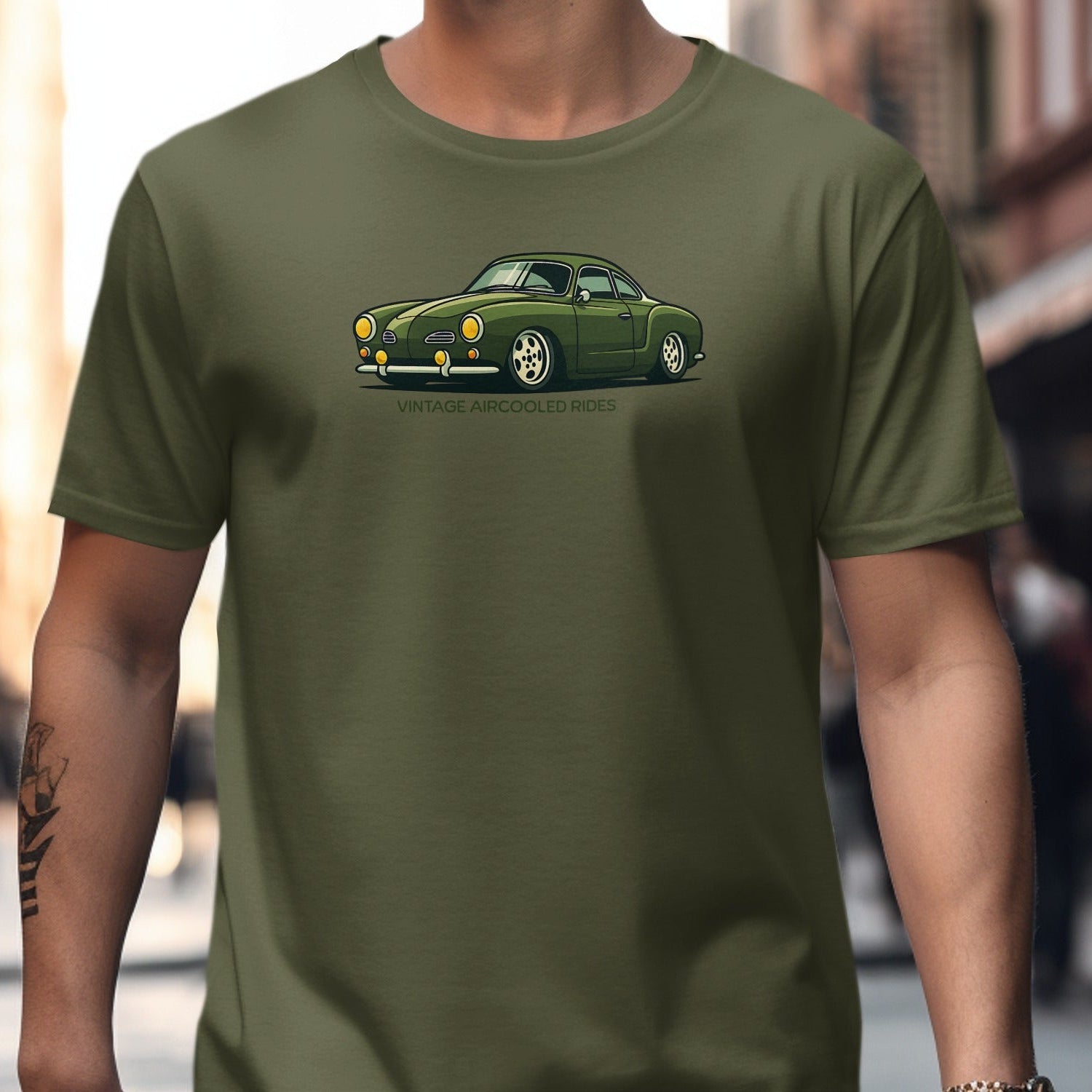 Vintage Iconic Car Graphic Print T-Shirt product type