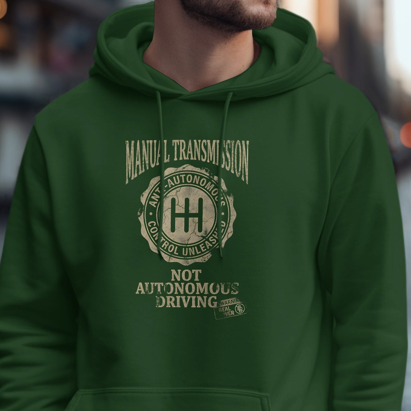 Manual Transmission Not Autonomous Driving Hoodie