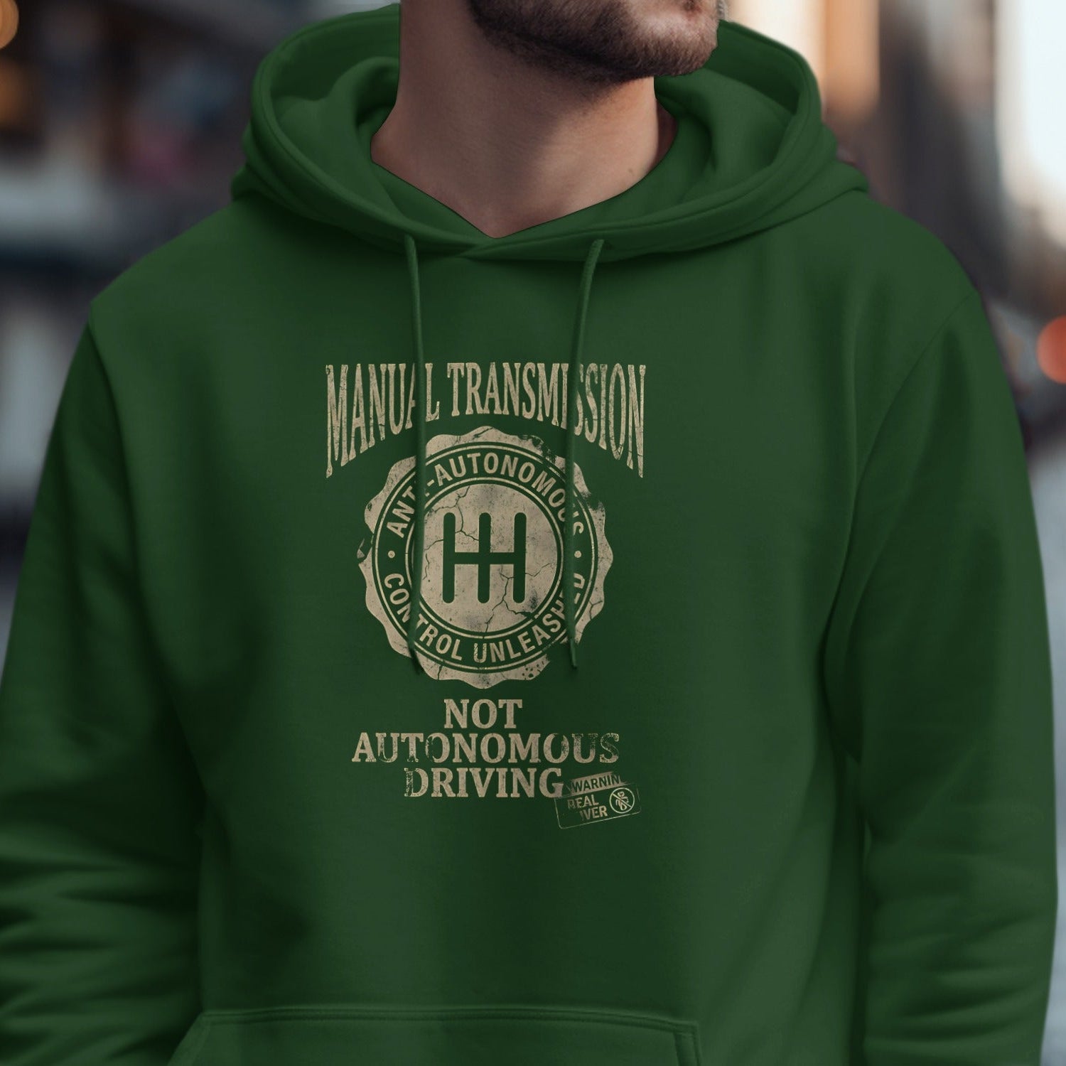 Manual Transmission Not Autonomous Driving Hoodie