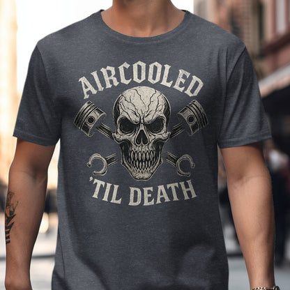 Aircooled 'Til Death Skull Graphic T-Shirt product