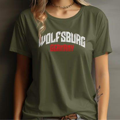 Wolfsburg Germany Lettering Graphic Tee product