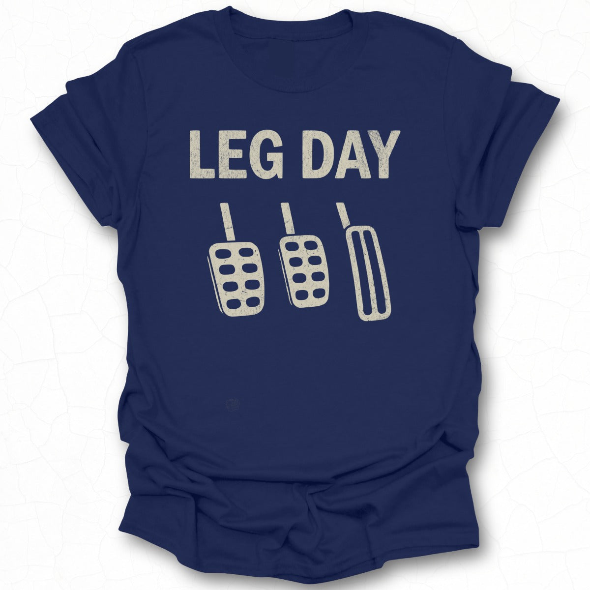 Fun Leg Day Exercise Novelty Graphic T-shirt