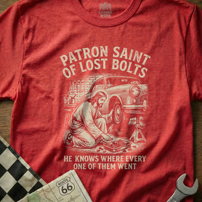 PATRON SAINT OF LOST BOLTS Car Repair Jesus product type