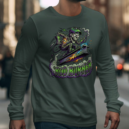 Rod Burner Graphic Long Sleeve Shirt Skateboarding