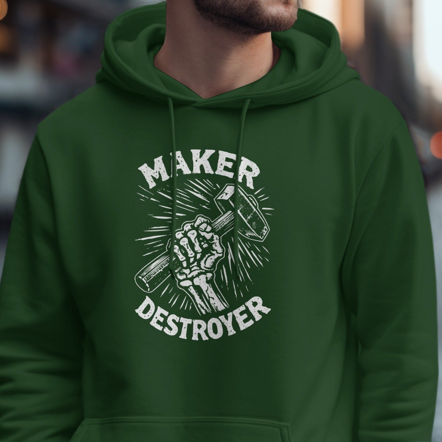 Maker Destroyer Graphic Design Hoodie Product