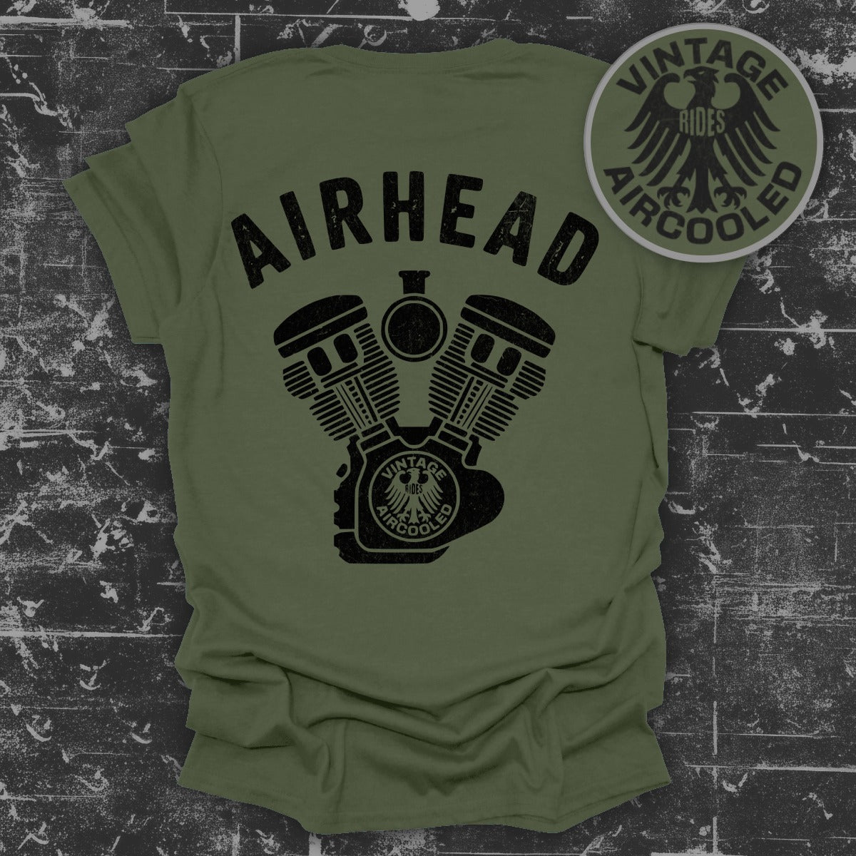 Vintage Aircooled Airhead Graphic Tee product type