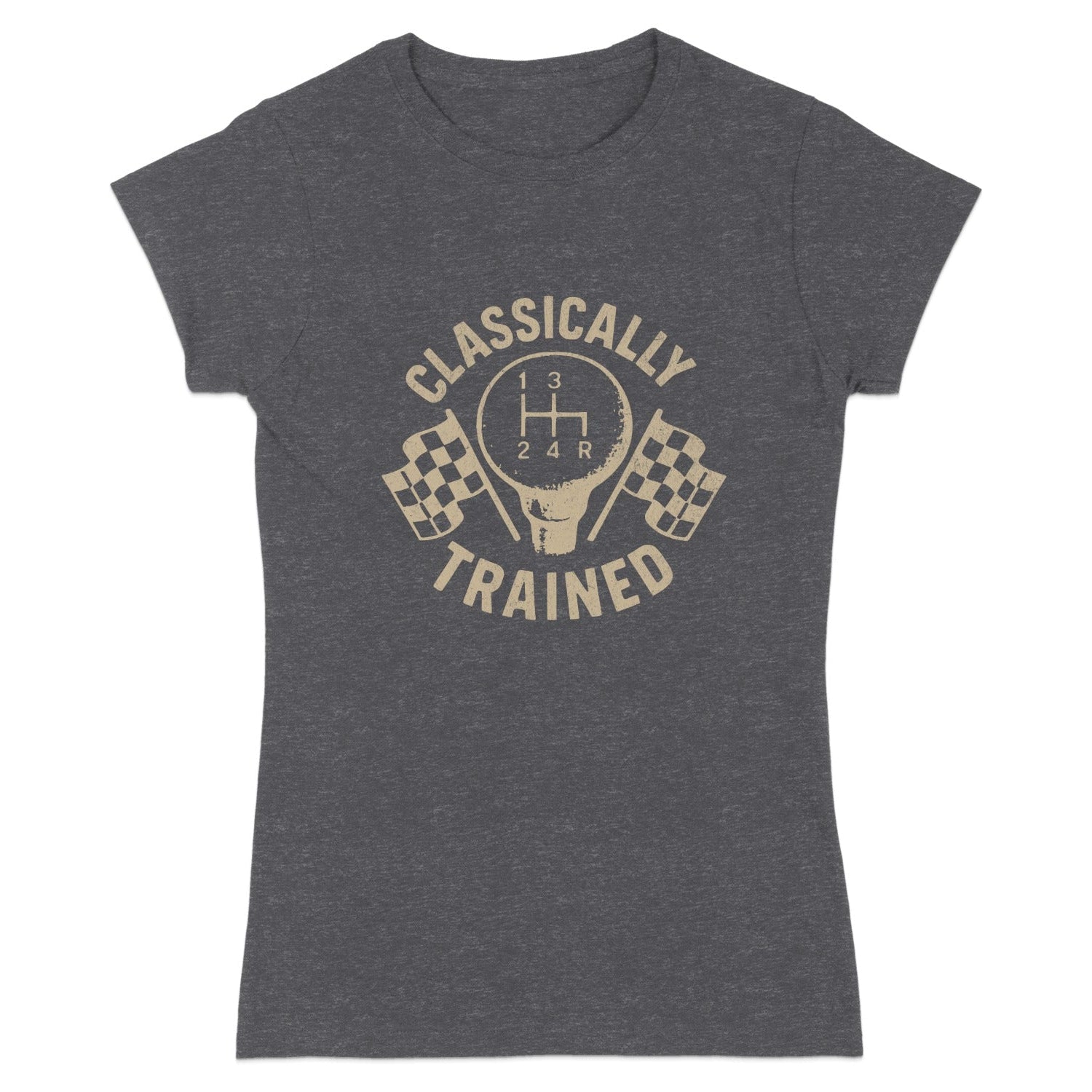 Classically Trained Gear Shift Graphic Women's T-shirt