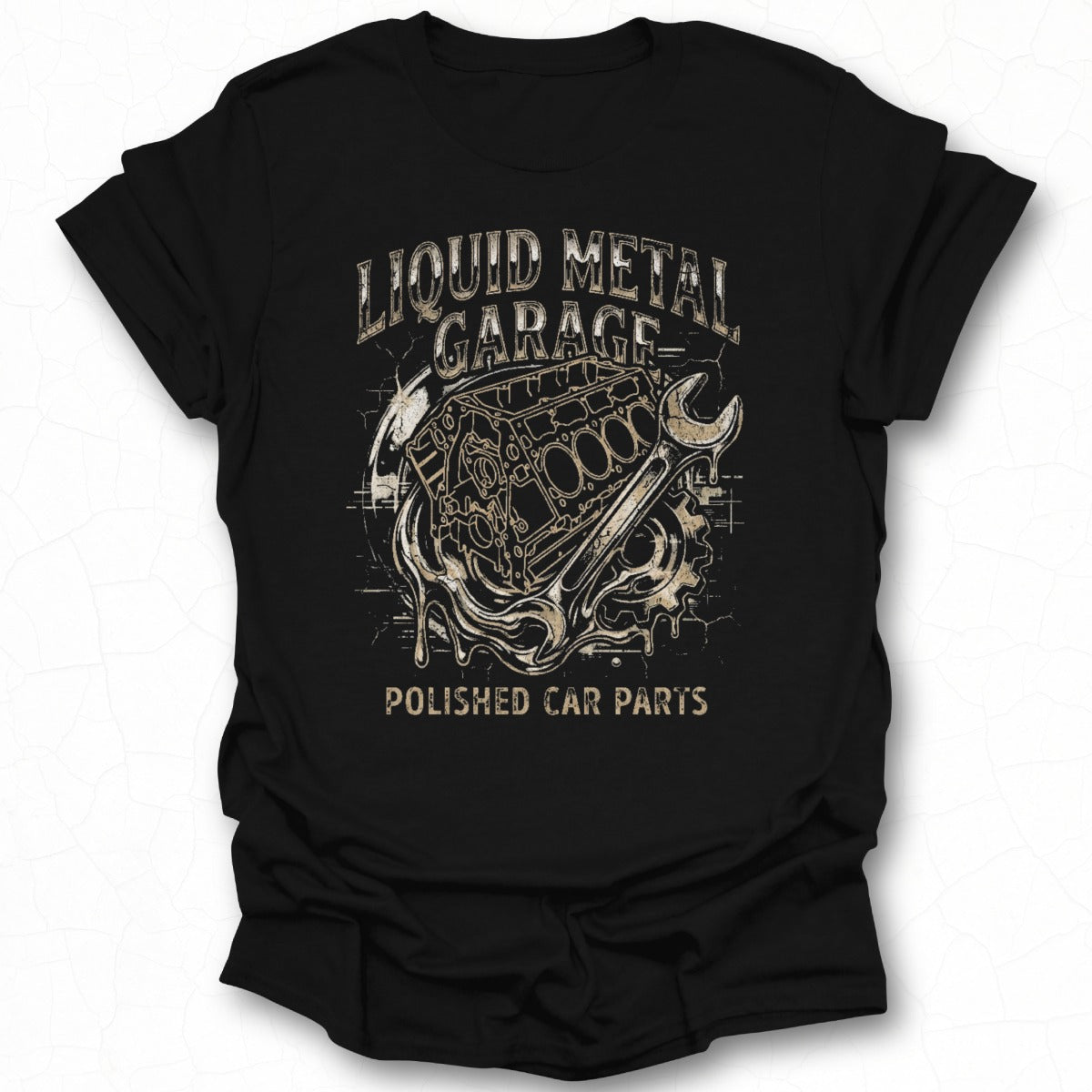 Liquid Metal Garage Polished Car Parts T-shirt