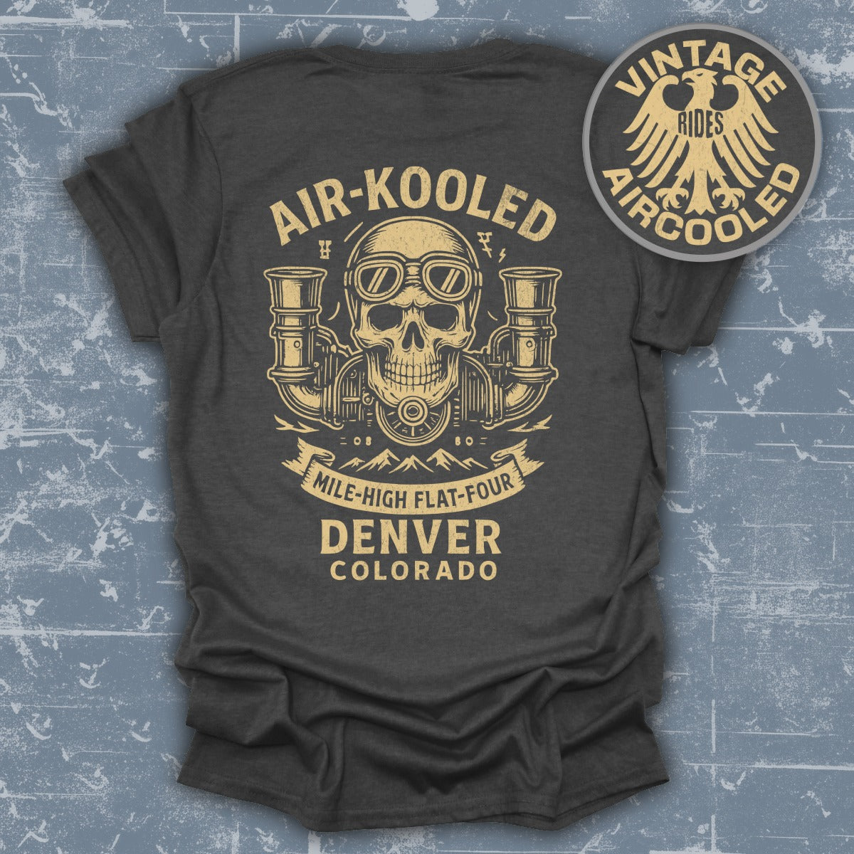 Vintage Air-Kooled Denver Colorado T-Shirt product