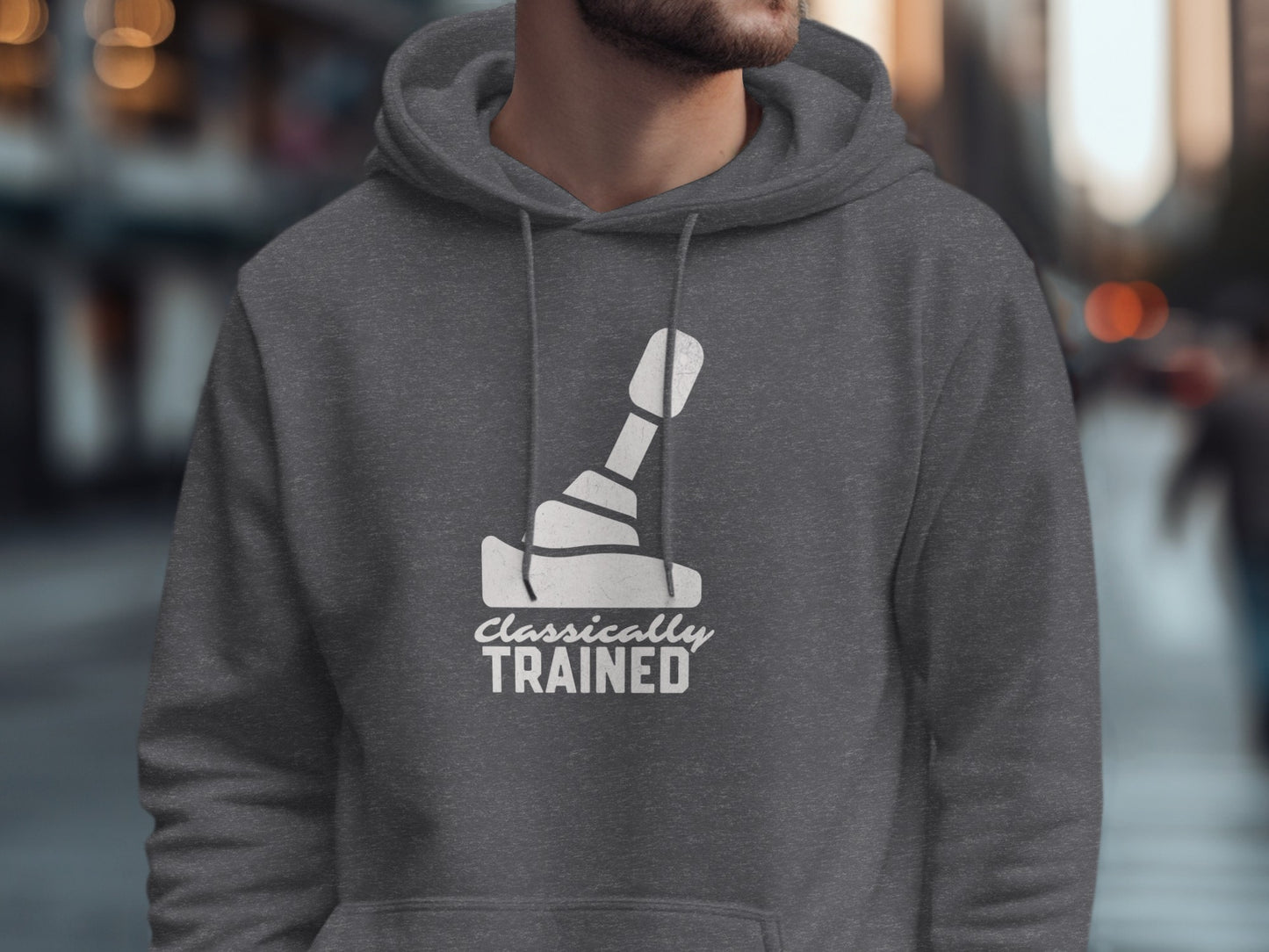 Classically Trained Graphic Hoodie for Classic Enthusiasts