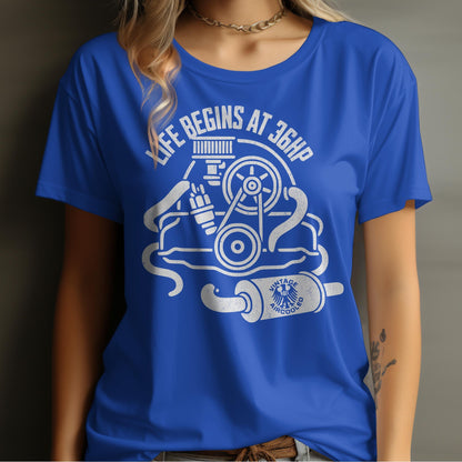 Life Begins at 36 HP Graphic T-shirt product type