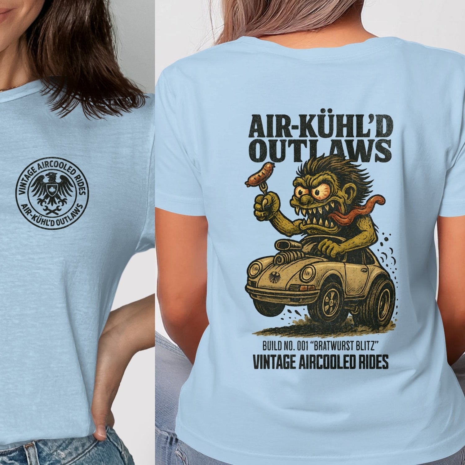 Air-Kühl'd Outlaws Vintage Riding T-shirt product